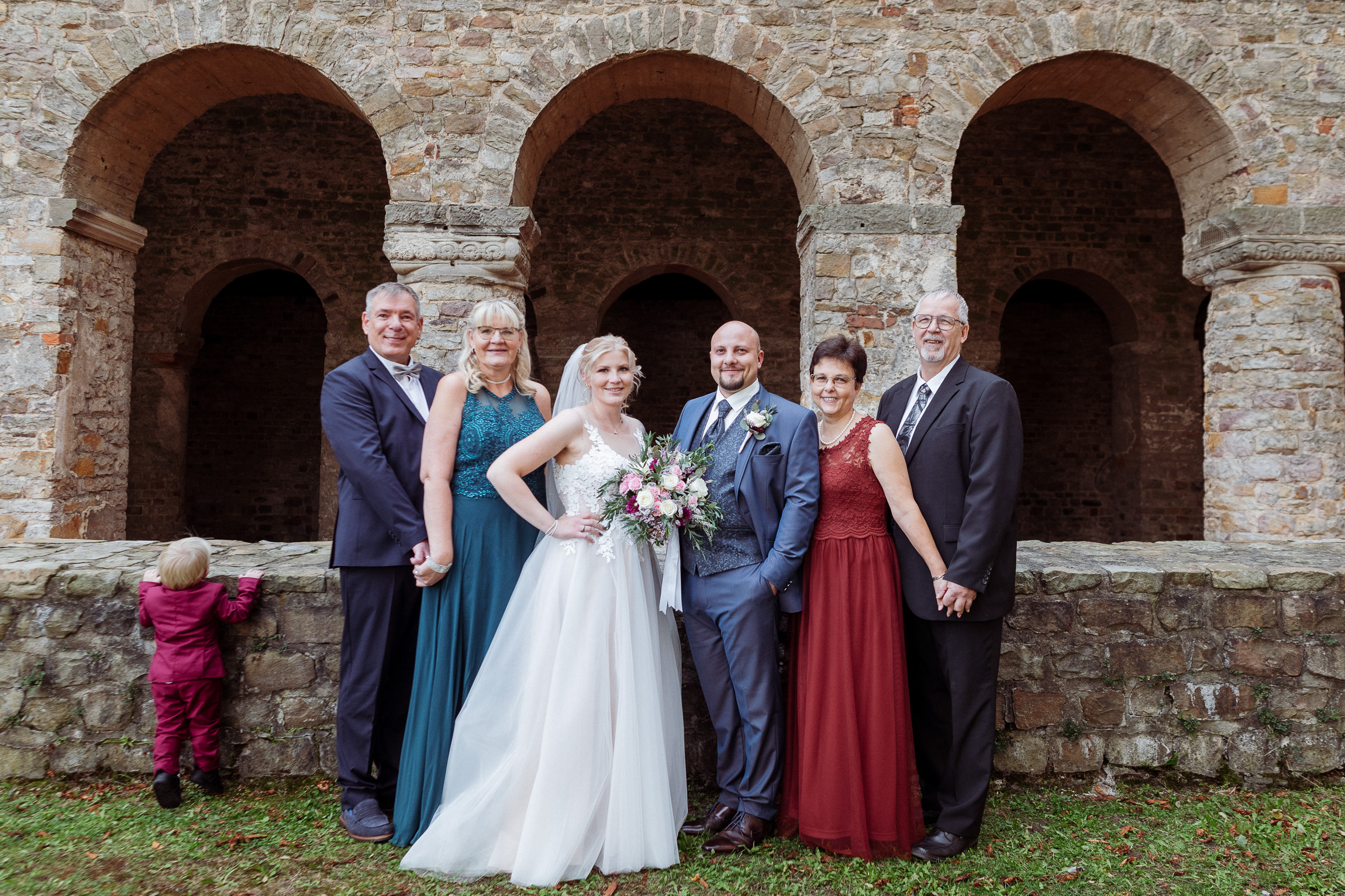 gruppenfoto mit hochzeitsfotograf magdeburg