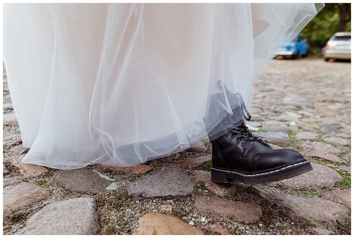 Brautschuhe, Hochzeitskleid, hochzeit schloss leitzkau